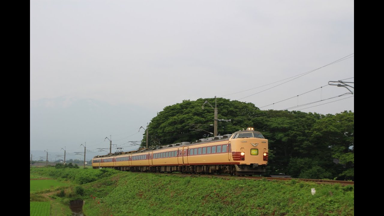 ありがとう485系特急いなほ 定期運用終了
