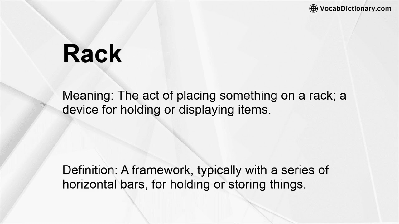 Rack Meaning