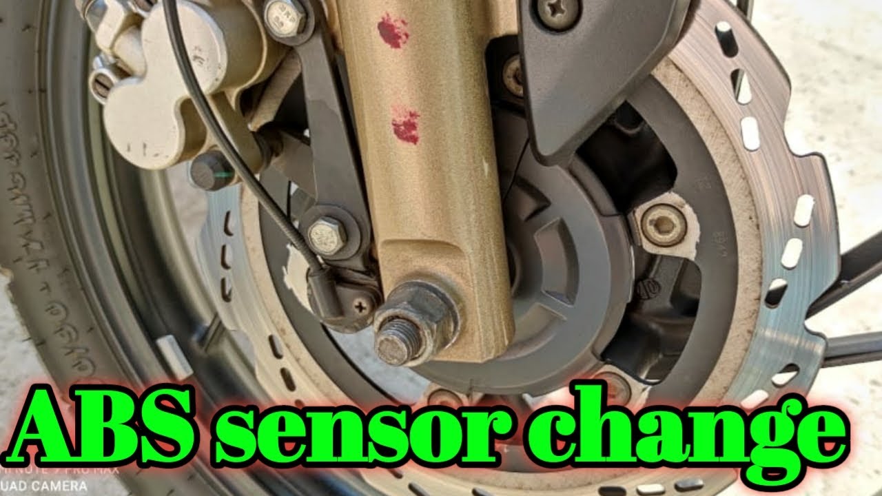 TVS Apache 160/200 4v ABS sensor change
