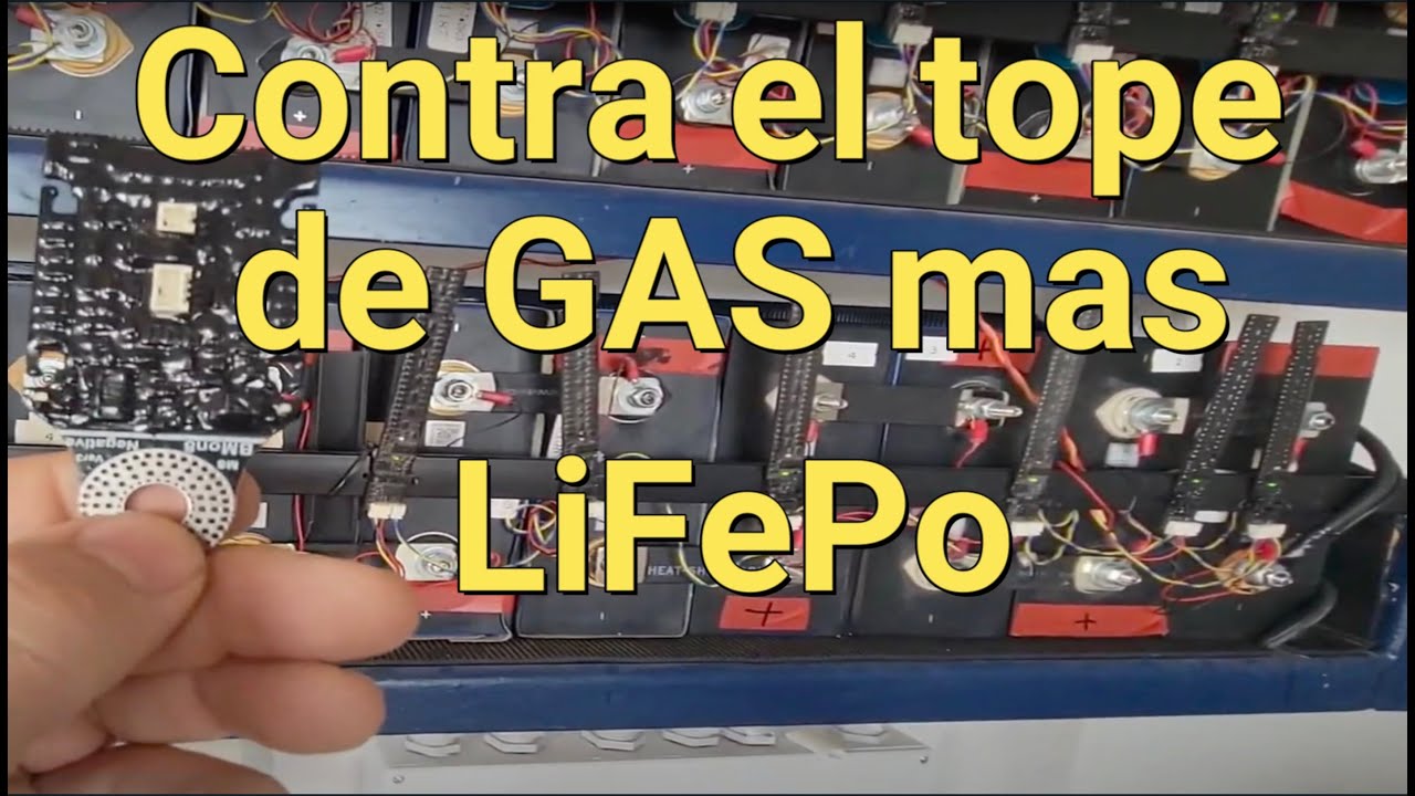 Contra el Gas mas LiFePo