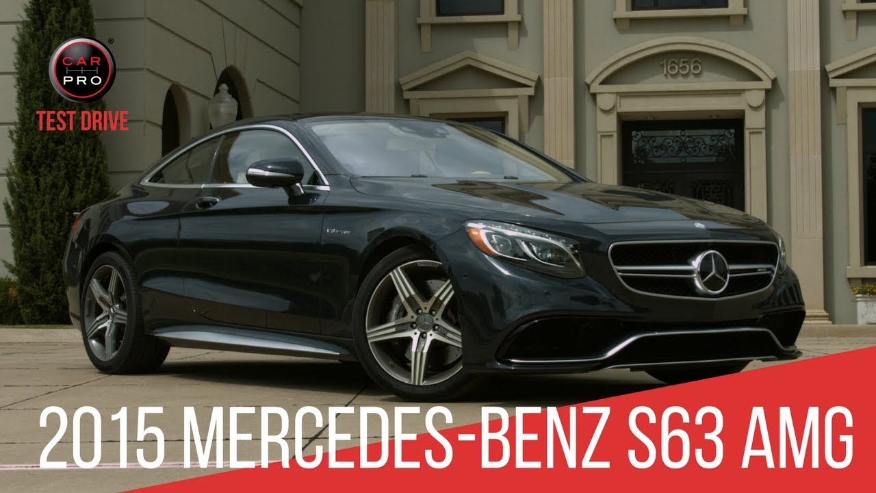 Тест-драйв Mercedes-Benz S63 AMG 2015 года