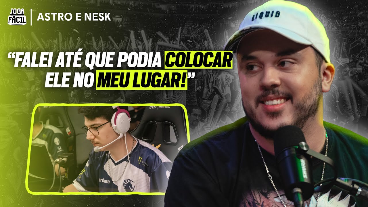NESK fala sobre a troca de ASK pelo VOLPZ na TEAM LIQUID
