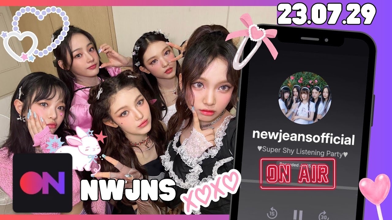 🤍 NewJeans 뉴진스 👖| 230729 | 🔴 STATIONHEAD LIVE