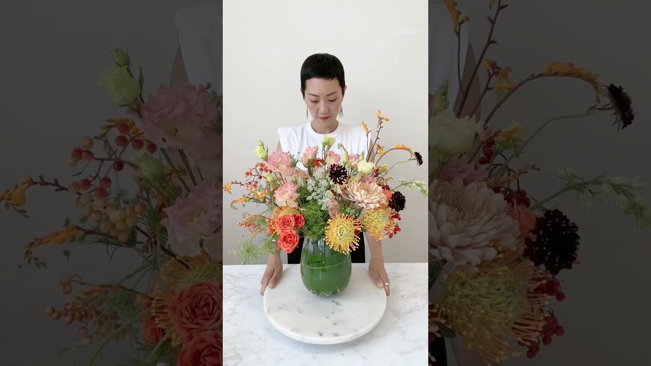 Fall arrangement #florist #flower #flowerarrangement #bouquet