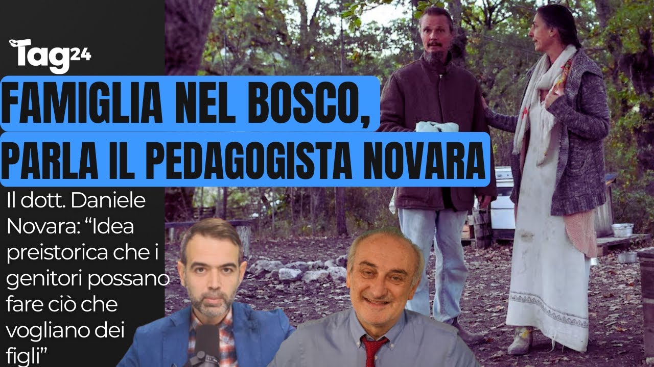 Famiglia nel bosco, il pedagogista Daniele Novara: 