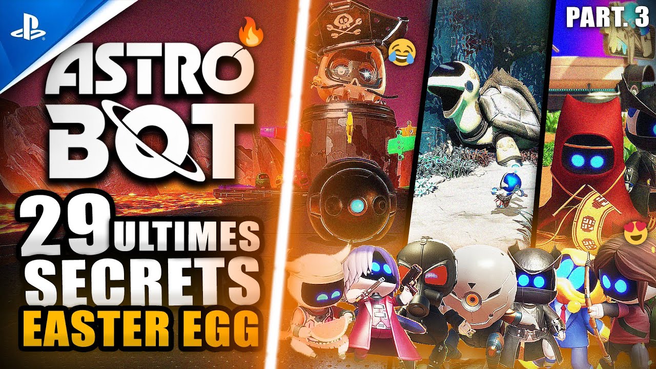 ASTRO BOT : 29 Ultimes RÉFÉRENCES incroyables dans le jeu ! (Part.3) SECRETS & Easter Egg 🔥