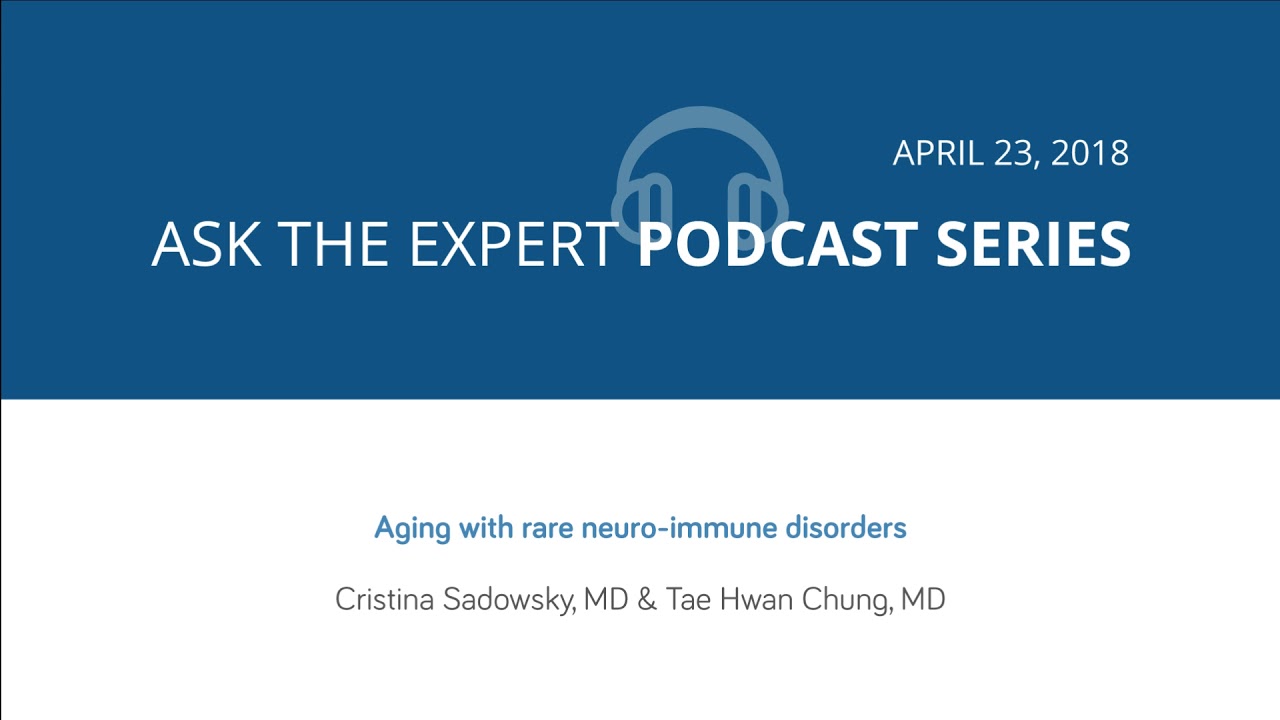 604. Aging with rare neuroimmune disorders