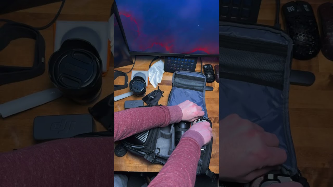 K&F Concepts Camera Bag Unboxing + Setup