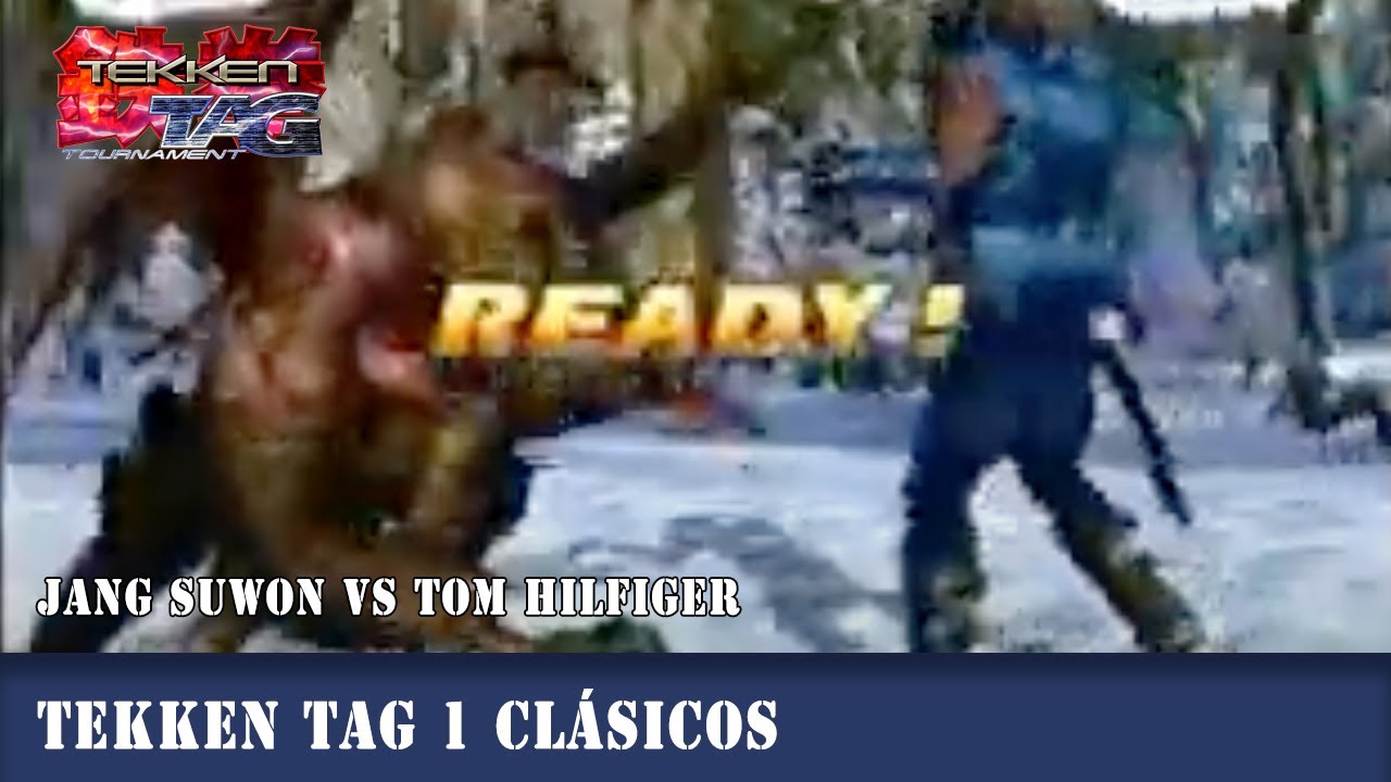 Jang Suwon (Ogre, True Ogre) vs Tom Hilfiger (King, Armor King) - Tekken Tag 1