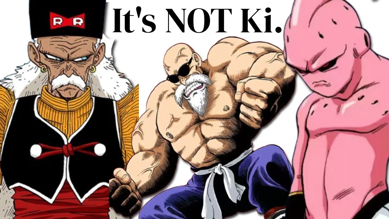 Dragon Ball's ACTUAL power system