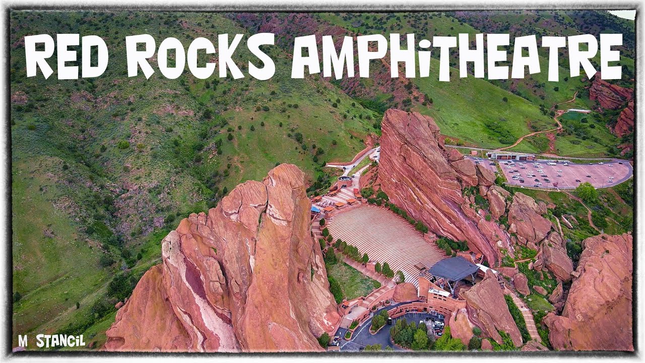 Red Rocks Amphitheatre - Morrison, Colorado 4K (DJI Mavic Air 2 Footage) Denver's Amphitheatre!!