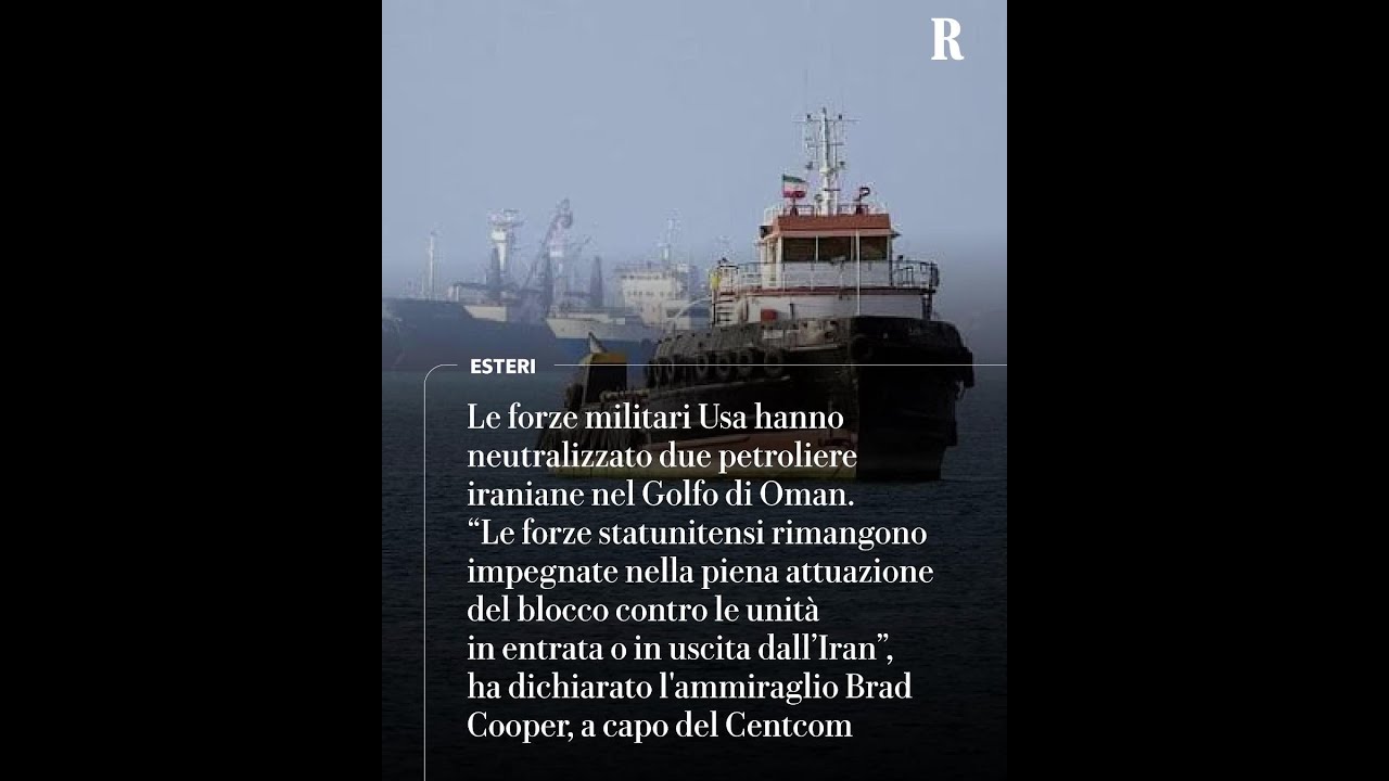 Colpite due petroliere iraniane nel Golfo di Oman