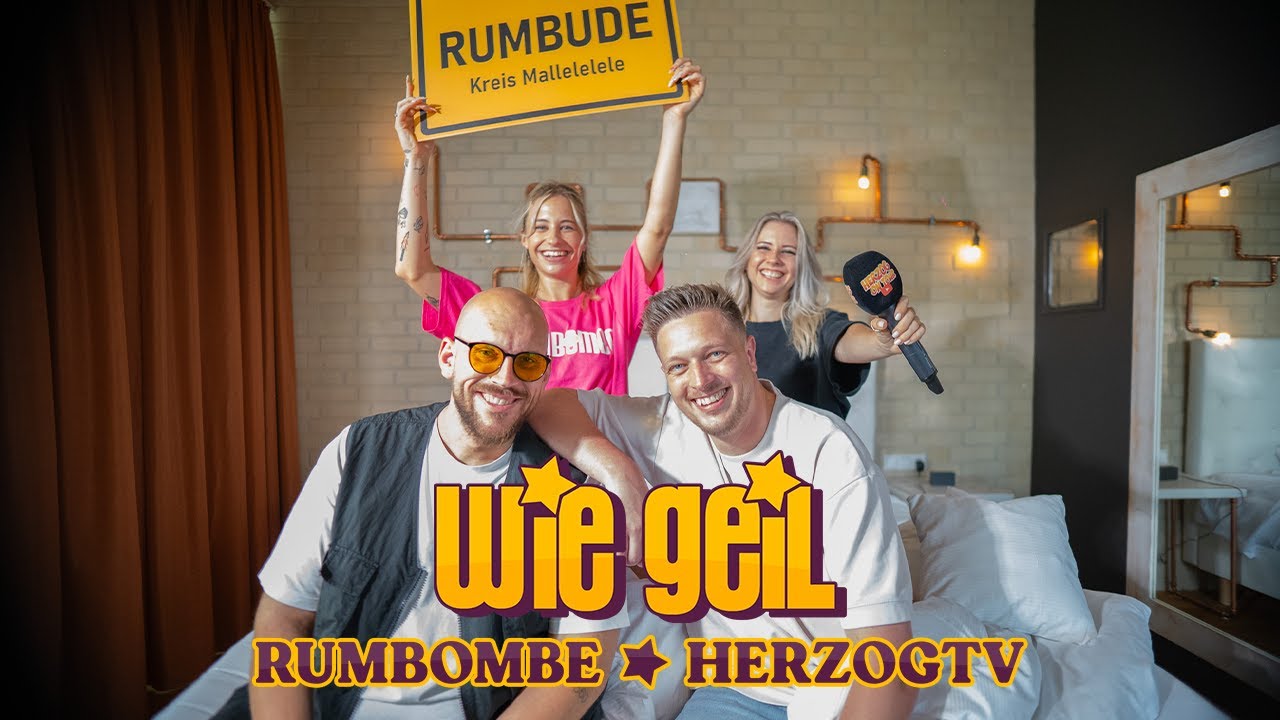 Rumbombe x HerzogTV - WIE GEIL (Offizielles Musikvideo)