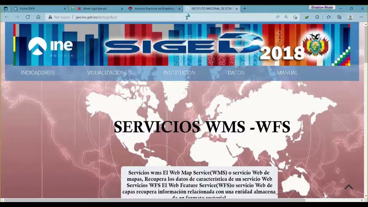Ficha INE   Siged - Datos de la población censada 2012, sacar población con un SHAPE
