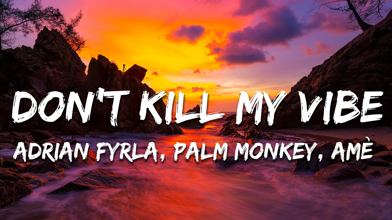 Adrian Fyrla, Palm Monkey, Am&egrave; - DON'T KILL MY VIBE (Lyrics)