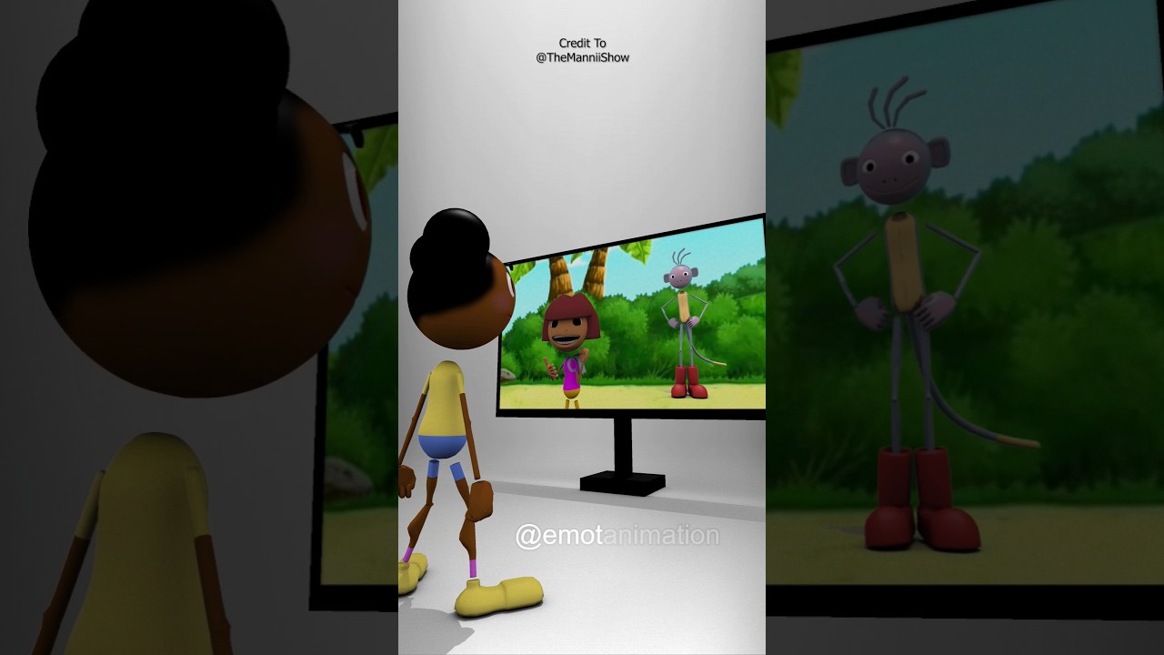 When Amanda watching Dora The Explorer!!! 😊🤨🤯 (Animation Meme) #memeanimation #doratheexplorer