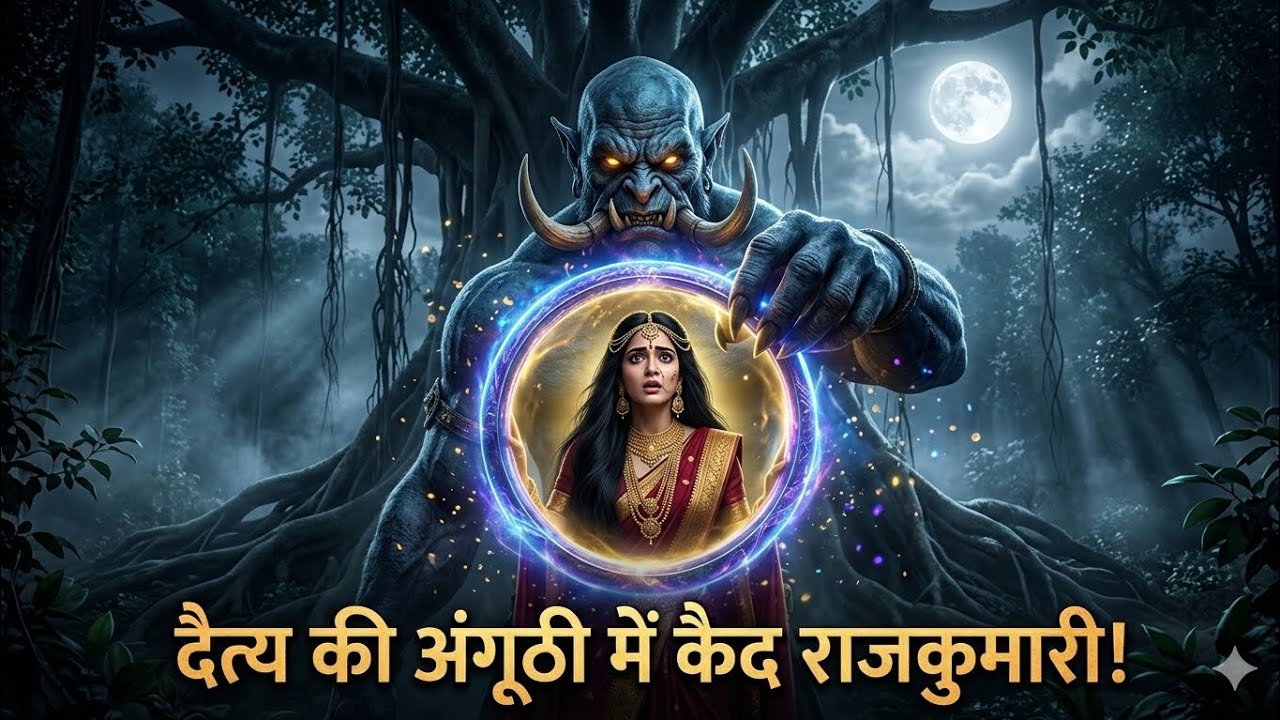 दैत्य की अंगूठी में कैद पद्मिनी!😱Amazing Fantasy Story