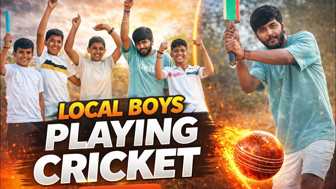 ಮಸ್ತ್ ಮಜಾ With Local Boys Galli ಕ್ರಿಕೆಟ್ 😀👑