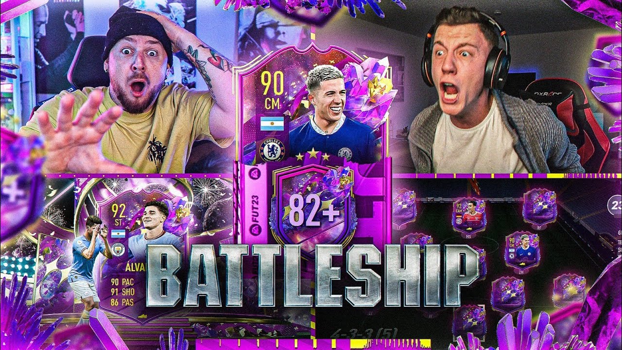 20x 82+ STARSPIELER BATTLESHIP WAGER TOR ZÄHLT DOPPELT RÜNDCHEN 😱 vs  @FeelFIFA  FIFA 23