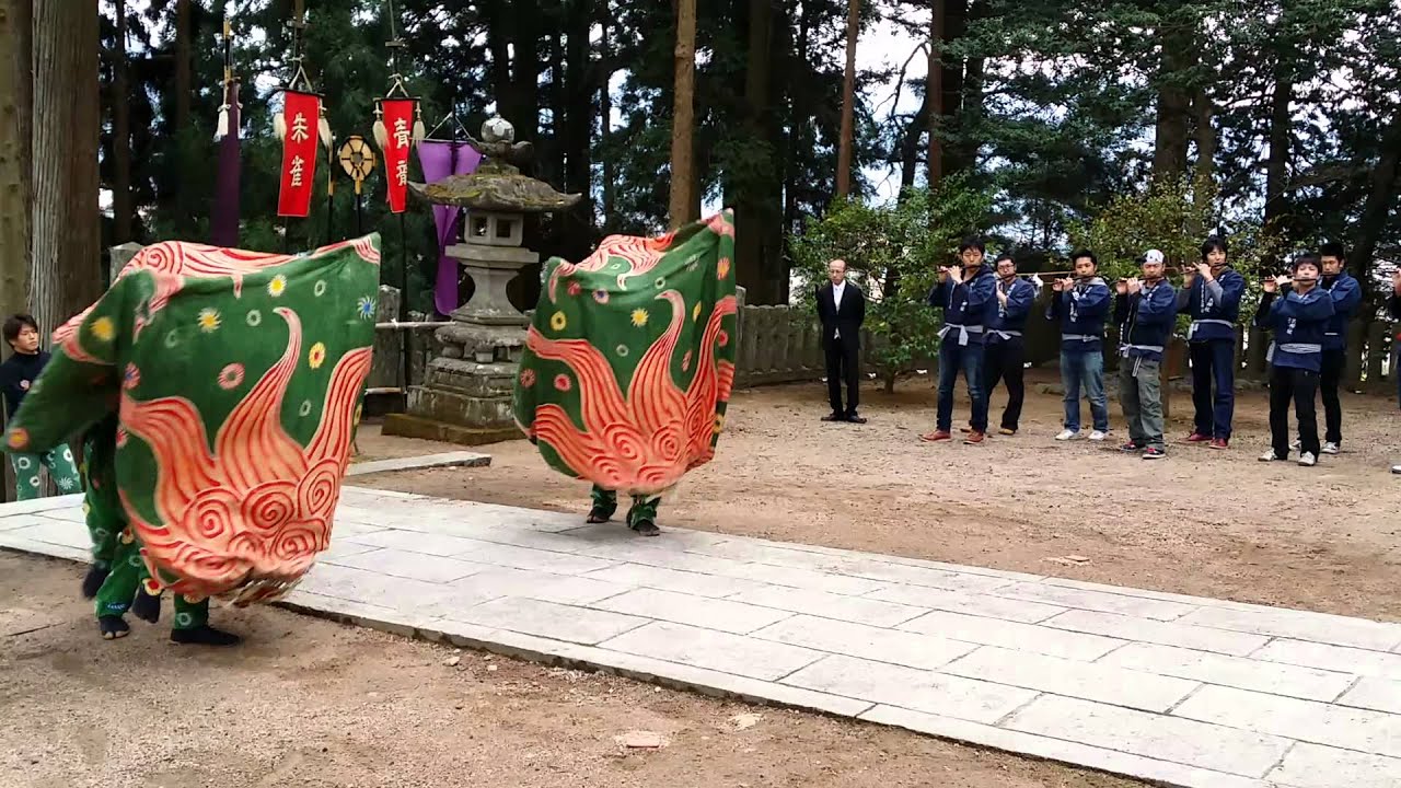 Shishimai - the Japanese Lion Dance