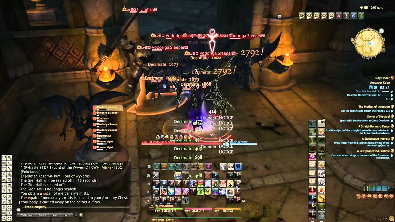 MMO gaming tips (FF14 footage)