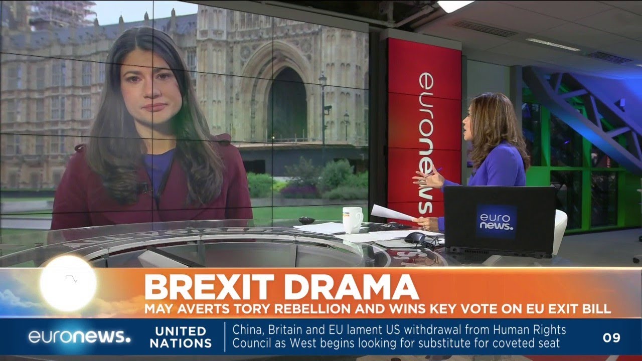 Brexit Drama: May averts Tory rebellion and wins key vote on EU exit bill