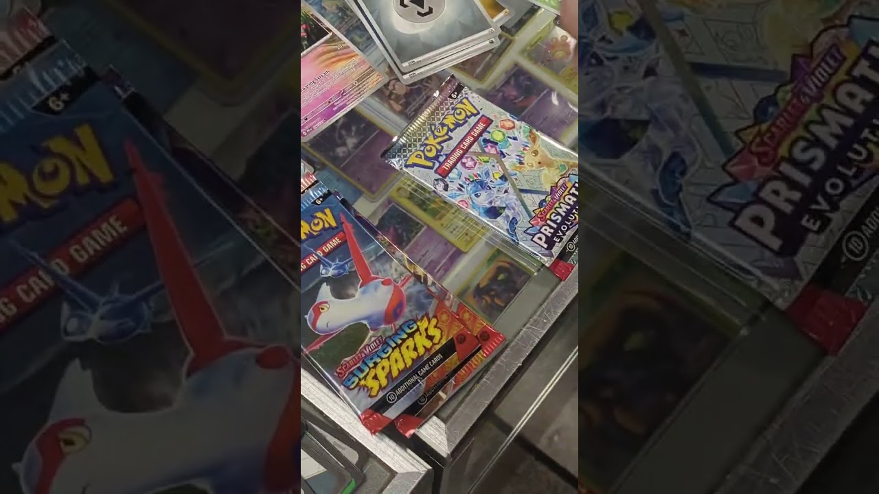 Распаковка большого набора карточек Pokemon в Zonks Pop Culture World, принесшая безубыточность. ...