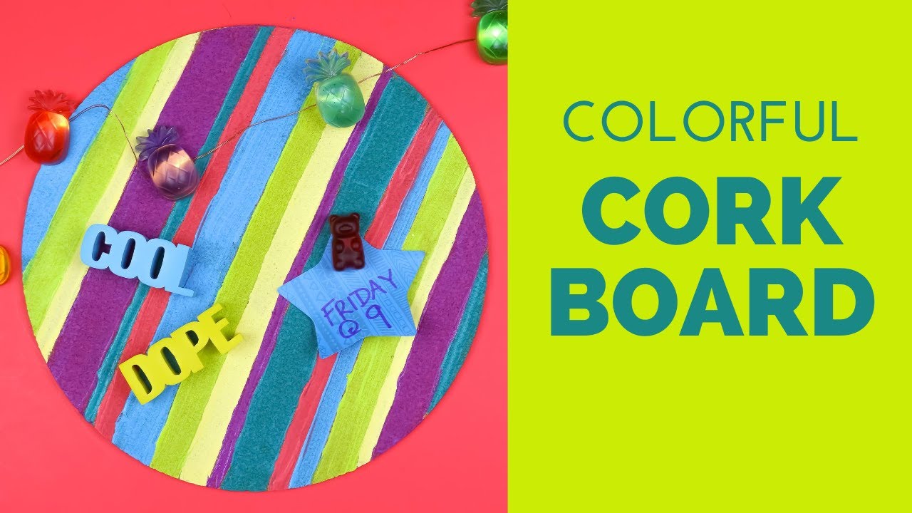 How to Paint a Cork Board