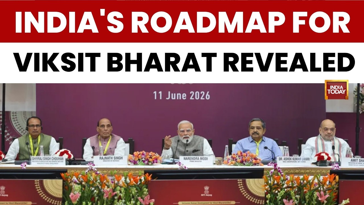 Viksit Bharat 2047: объявлены масштабные планы будущего Индии на заседании NITI Aayog | Премьер-м...
