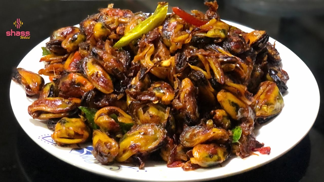 Kallumakkaya Fry Kerala Style | Kallumakkaya Recipe In Malayalam|Mussels Fry | SHASS WORLD 290
