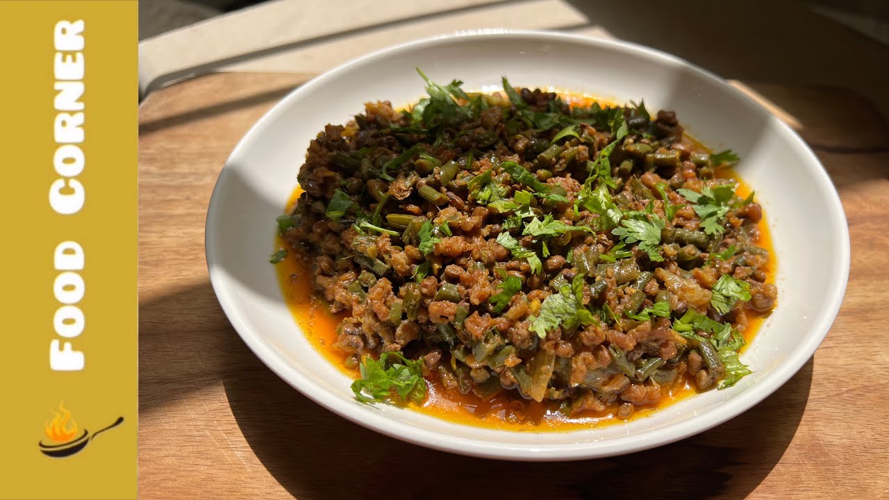 Keema Phaliyan (Green Beans) Recipe Food Corner | Pakistani Phaliyan Keema Recipe | Phaliyan Keema