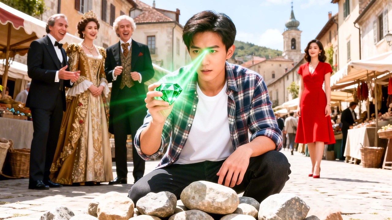 شاب فقير يشتري حجراً مكسوراً بـ500 فيُسخر منه الجميع—لكنها جوهرة بـ500 مليار تصدمهم