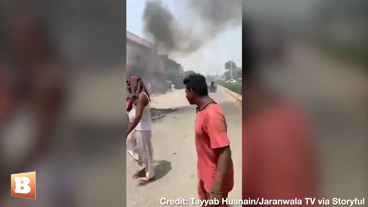 Mob Smashes, Burns Christian Church, Homes in Pakistan