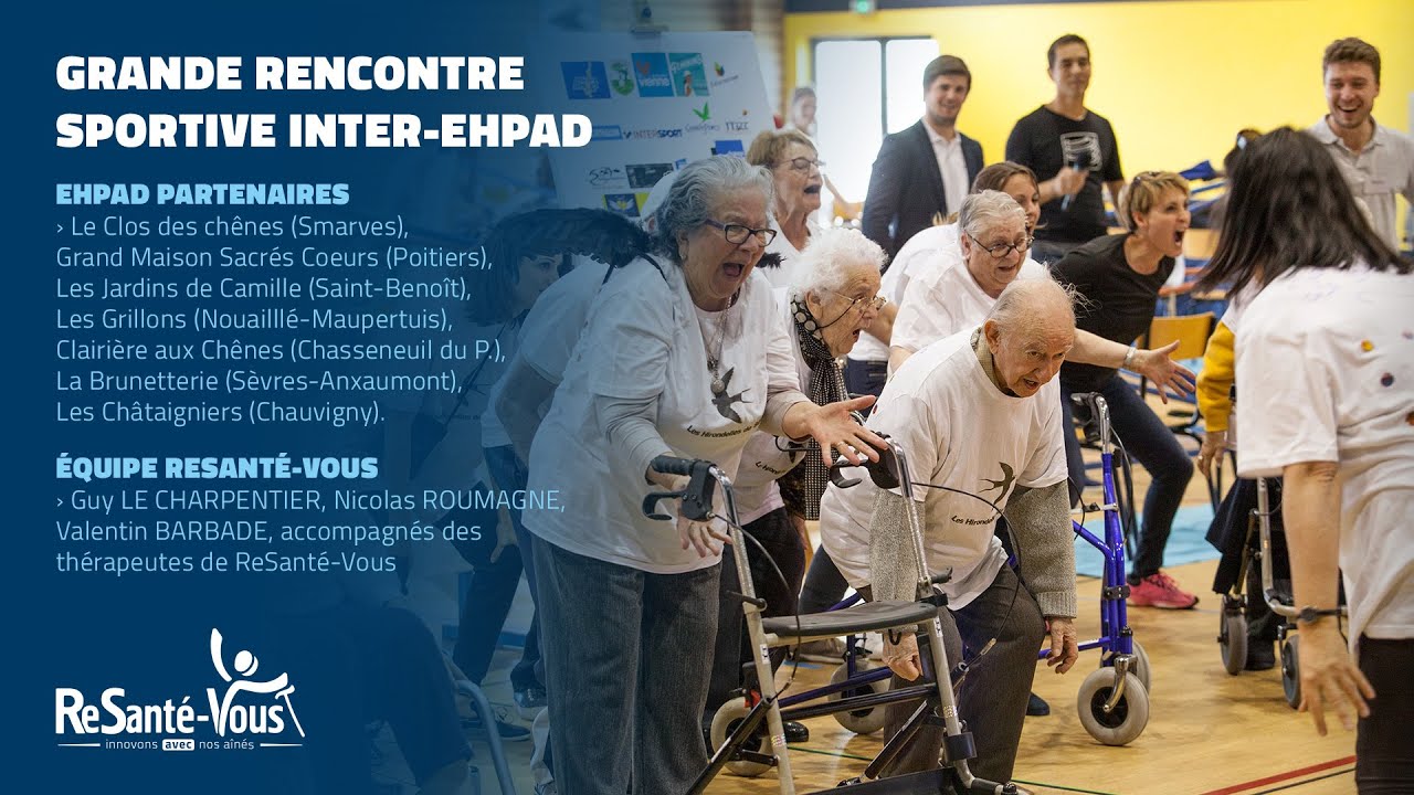 Grande Rencontre Sportive Inter EHPAD 2017 - Poitiers