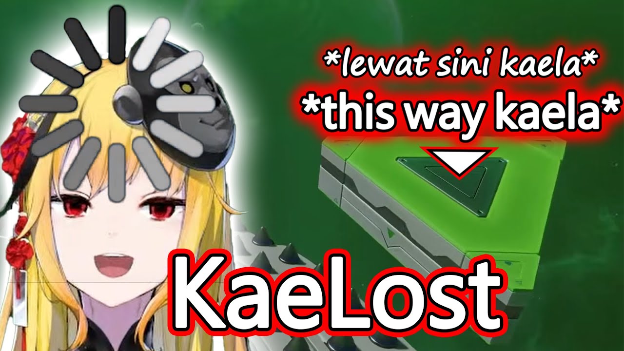 Kaelost, on a straight line, but still lost