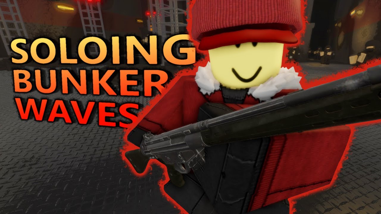 SOLOING BUNKERS 20 WAVES | Roblox Blackout: Revival
