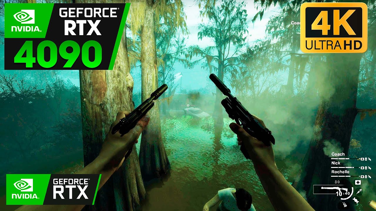 Left 4 Dead 2 | RTX 4090 - RYZEN 9 7950X3D (4K MAX SETTINGS Realistic Graphics)