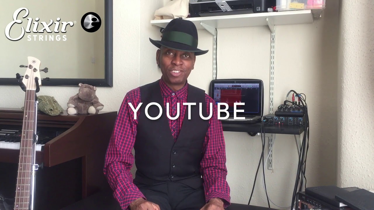 Michael Mondesir Bass Guitar Lesson -Just Two Fingers For Two Octave Bass Arpeggios | Elixir Strings