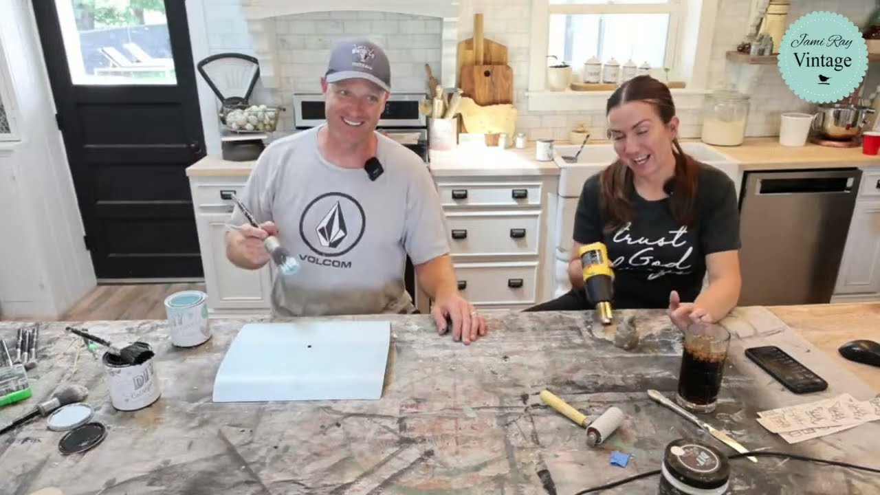 Surprise Paintapalooza Fixing and Painting Thrifted Home Decor