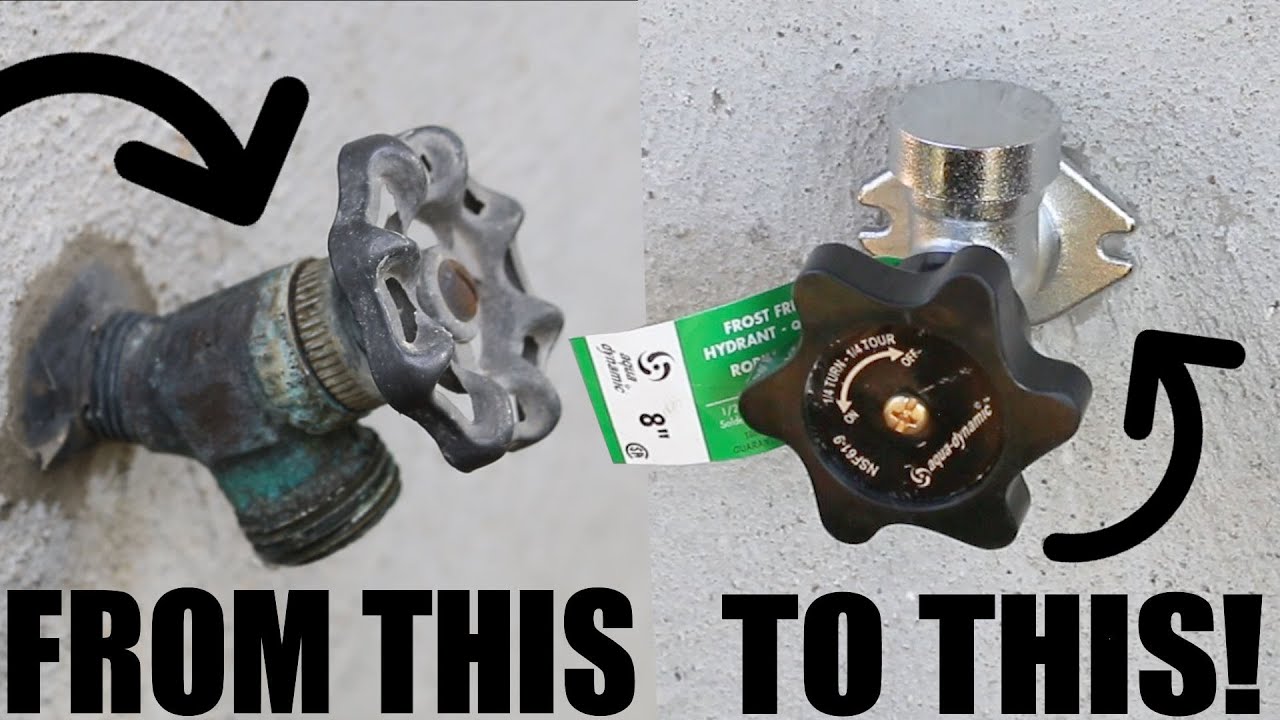 How to Replace an Outdoor Faucet with a Frost-Proof Sillcock | GOT2LEARN