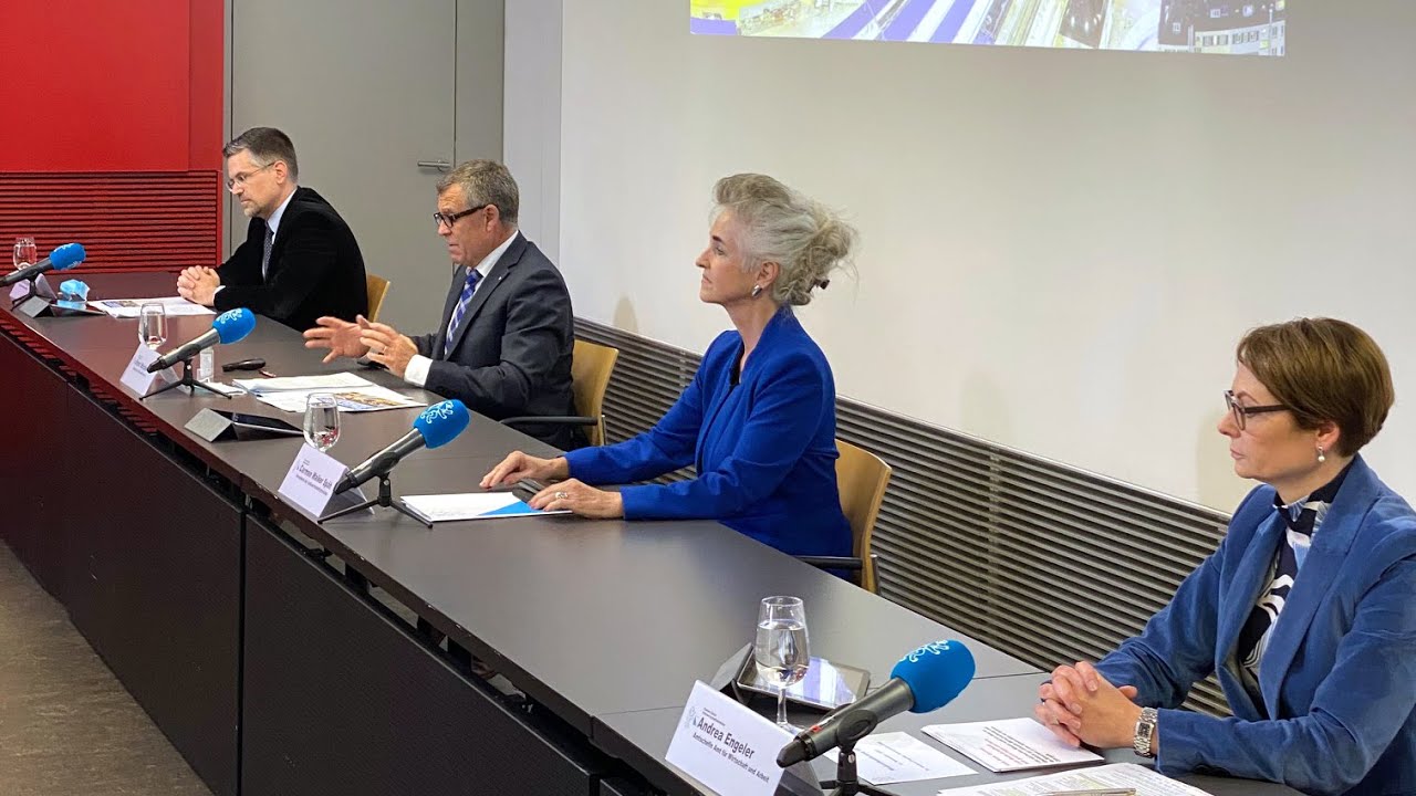 Medienkonferenz «Kantonales Covid-19-Härtefallprogramm und Situation auf dem Arbeitsmarkt»