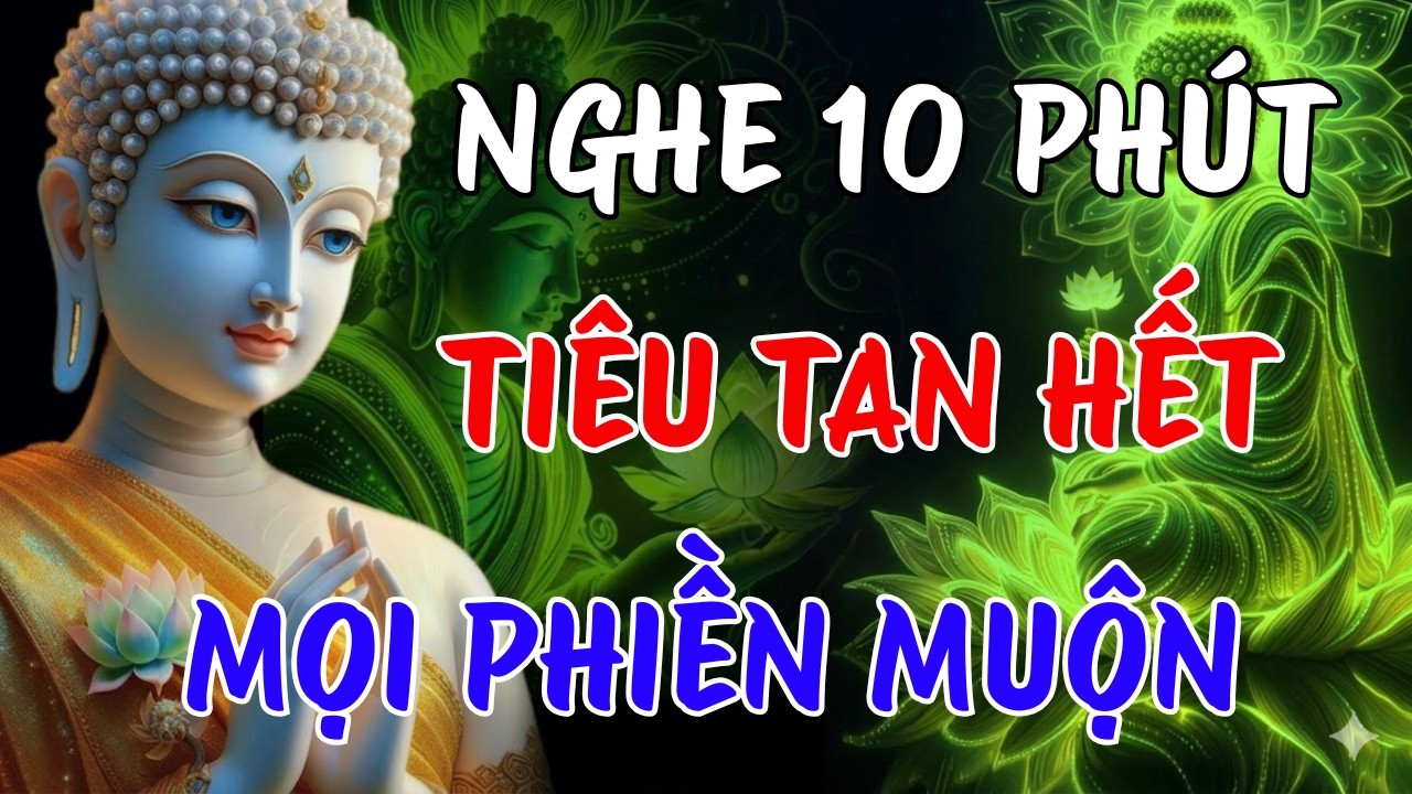 LỜI PHẬT DẠY NGHE TRƯỚC KHI NGỦ - TAN BIẾN LO ÂU, NGỦ NGON GIẤC CHO TÂM HỒN NHẸ NHƯ MÂY