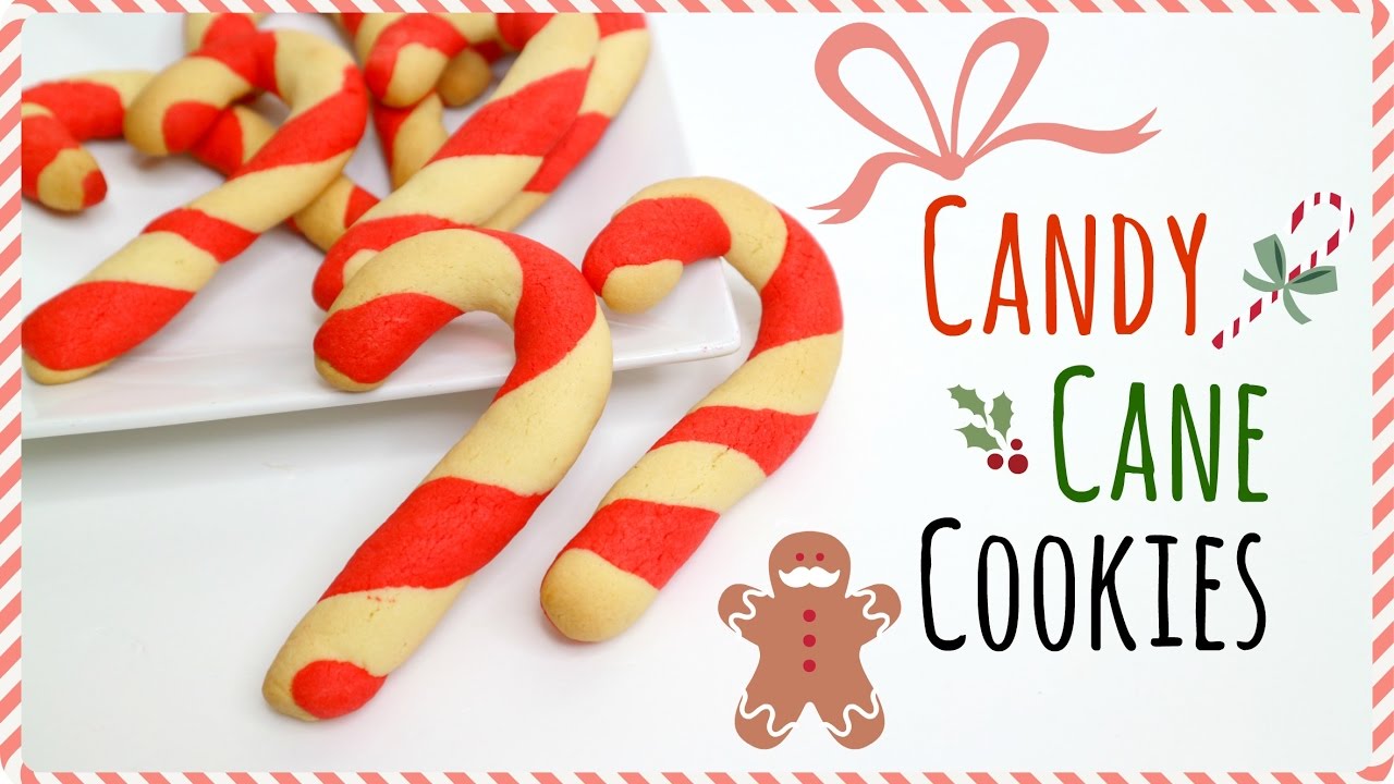[Christmas Recipe 聖誕食譜] How to make Christmas Candy Cane Cookies 聖誕拐杖糖曲奇 크리스마스 지팡이 캔디 쿠키 만들기