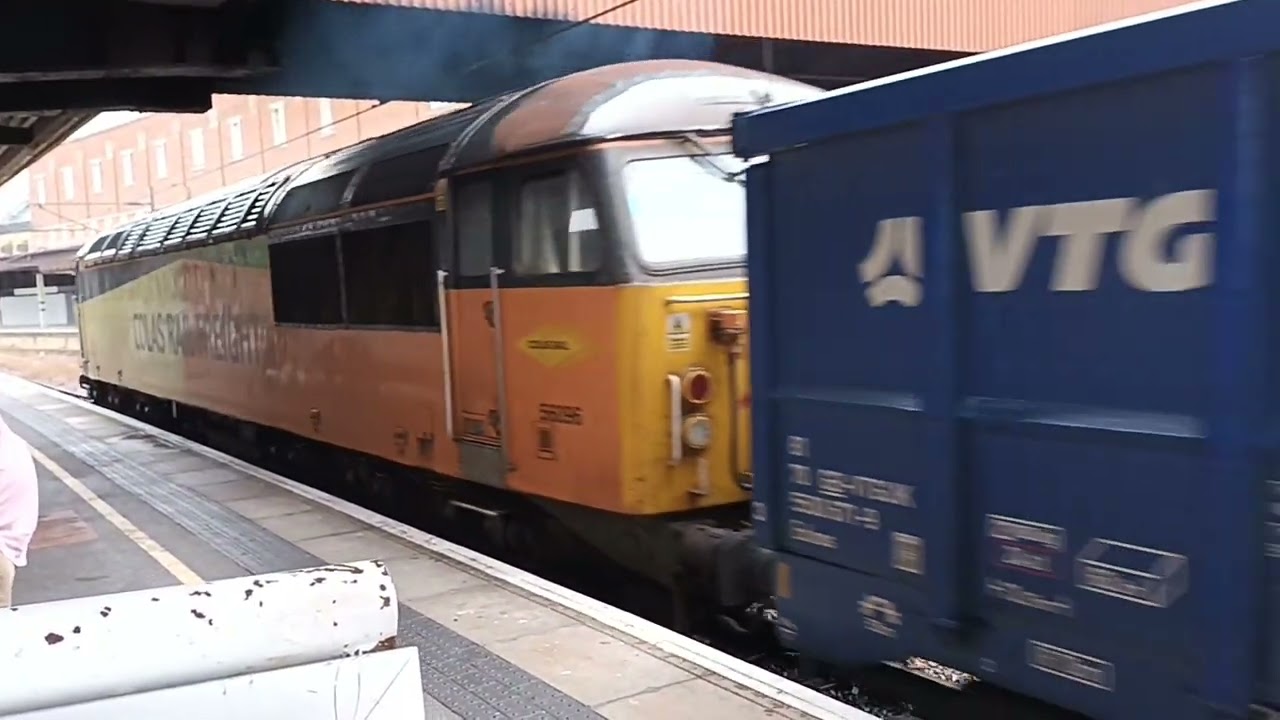 class 56 Colas departing York
