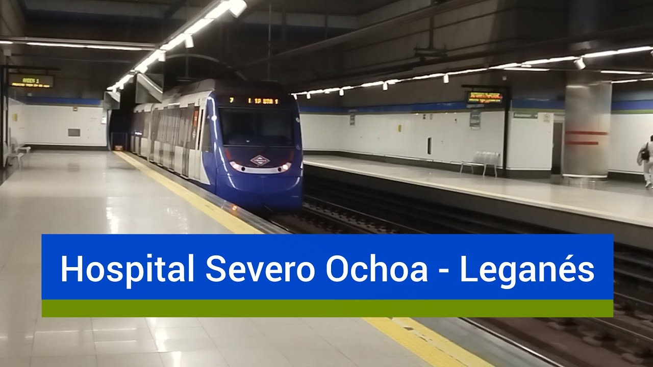 Viaje en línea 12 Hospital Severo Ochoa - Leganés Central