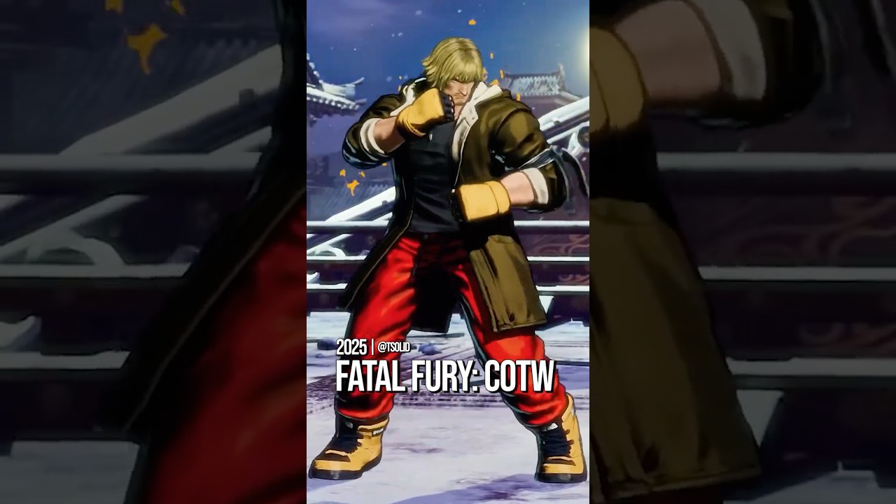 Ken Evolution - Street Fighter 1 to Fatal Fury: CotW (1987-2025)
