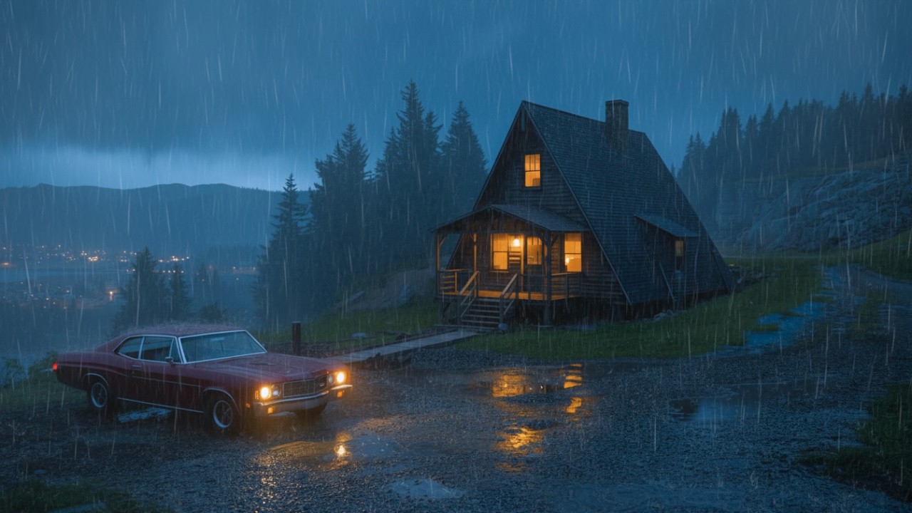 Gentle Night Rain Ambience for Deep Sleep | Soothing Rain Sounds for Insomnia
