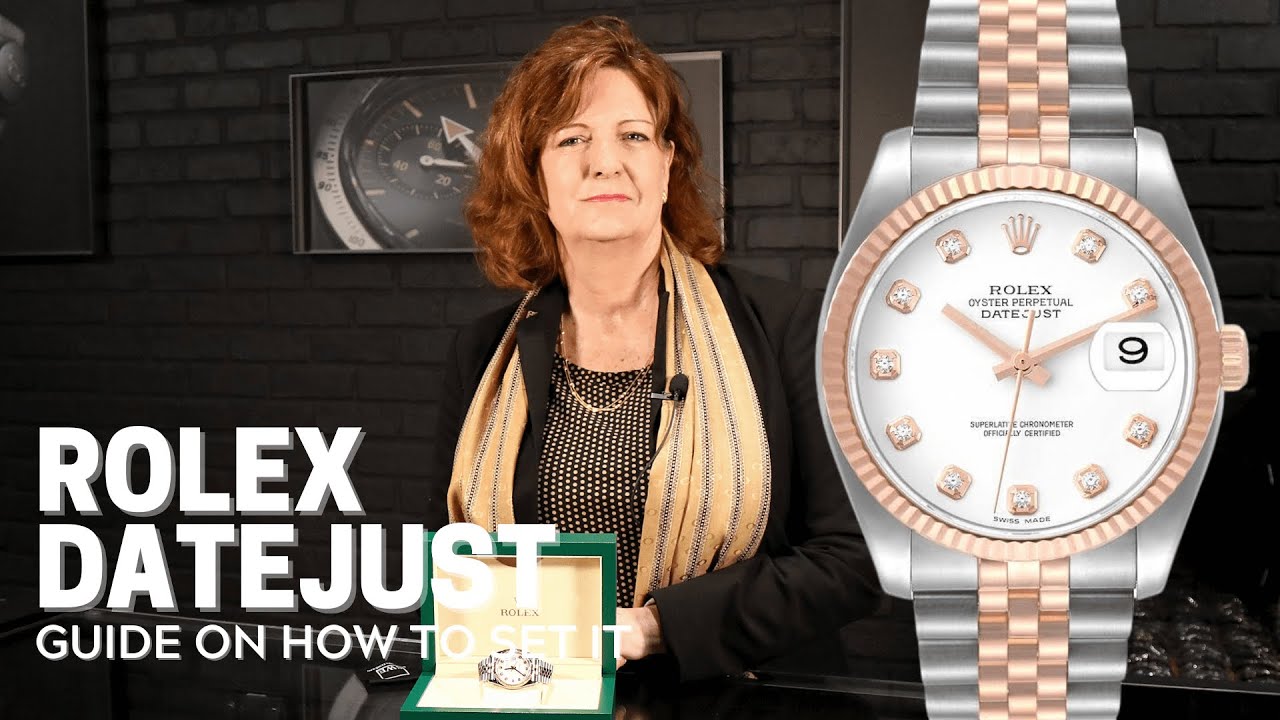 How to Set a Rolex Datejust | SwissWatchExpo