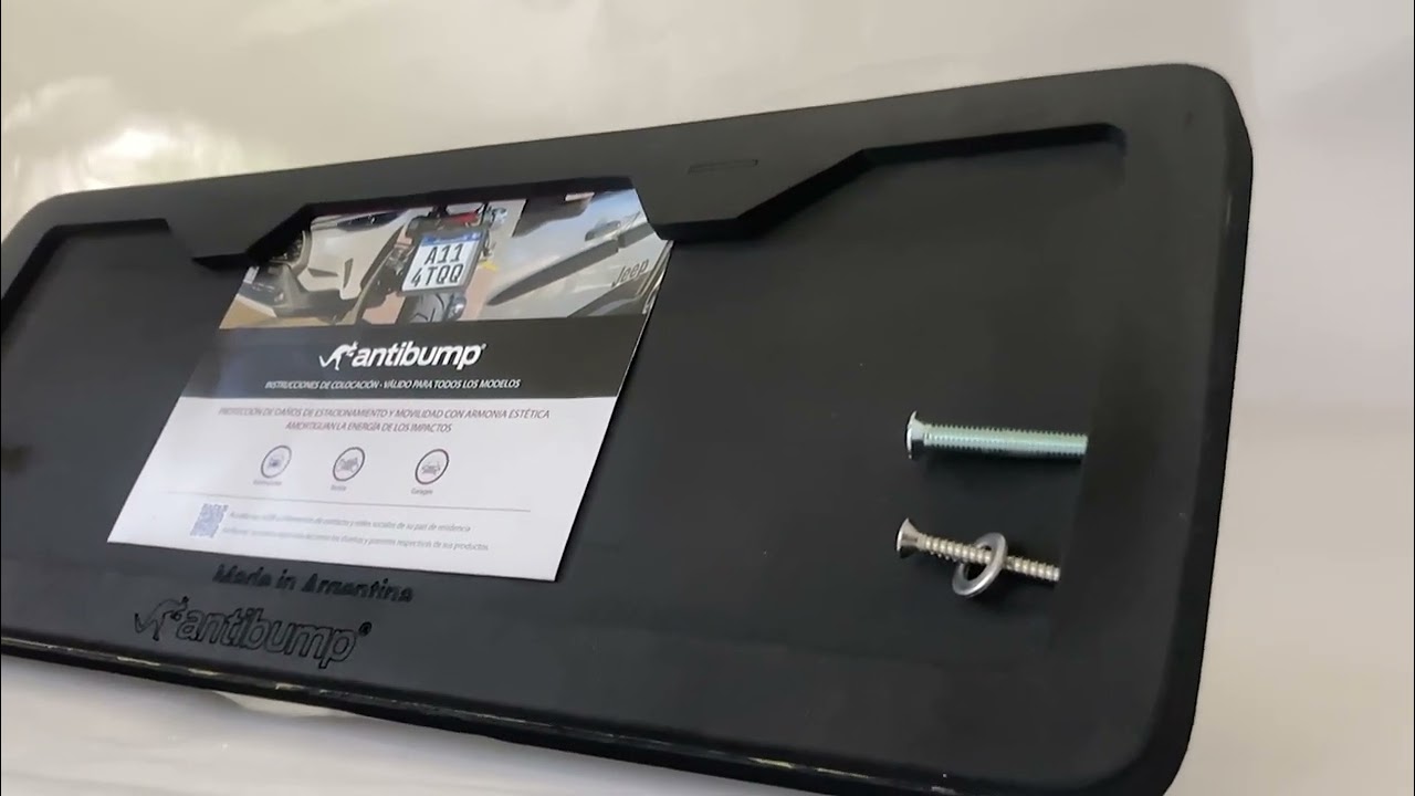 Protector Antibump frontal XDM18mm de paragolpes y patente