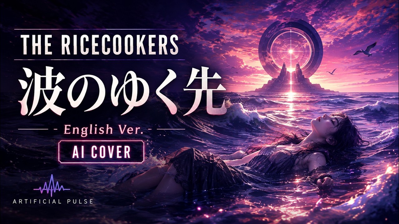 [AI Cover] THE RiCECOOKERS - 波の行く先 (English ver)